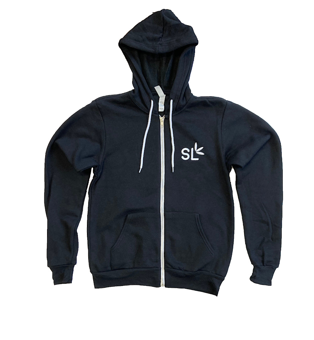 Suite Leaf Black Zip-up Hoodie (Unisex) – Suite Leaf Plant Nutrients
