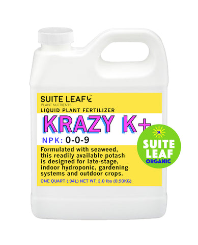 KRAZY K+ 0-0-9 Organic Liquid Plant Fertilizer